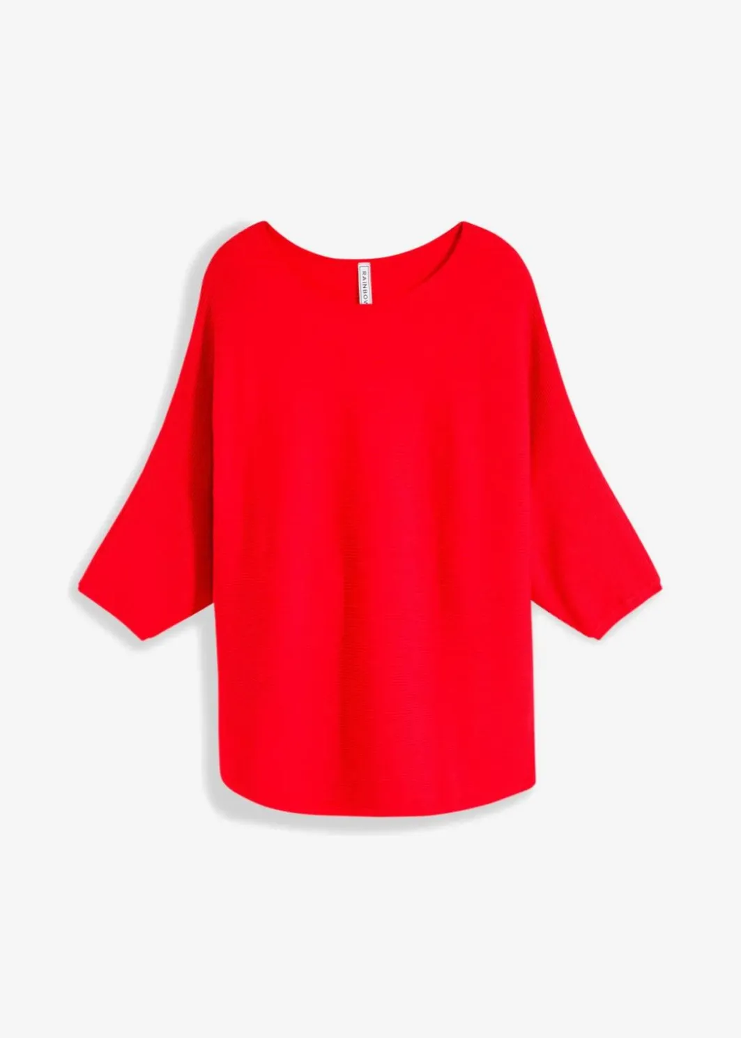 Damen bonprix Bekleidung·Umstandsmode|Bekleidung·Jeans|Oversize Ripp-Pullover aus Viskose-Mix