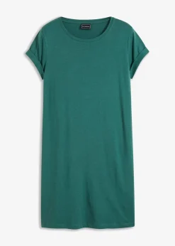 Damen bonprix Kleider|Nachhaltigere Materialien|Oversize Shirtkleid