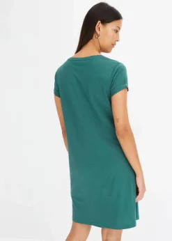 Damen bonprix Kleider|Nachhaltigere Materialien|Oversize Shirtkleid