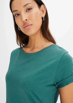 Damen bonprix Kleider|Nachhaltigere Materialien|Oversize Shirtkleid