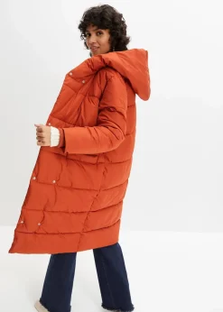 Damen bonprix Jacken & Mäntel|Nachhaltigere Materialien|Oversize Steppmantel
