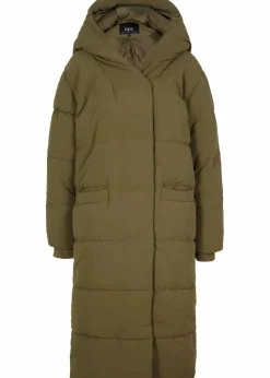 Damen bonprix Jacken & Mäntel|Nachhaltigere Materialien|Oversize Steppmantel