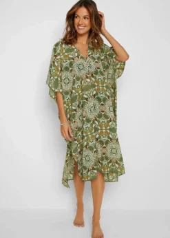 Damen bonprix Strandmode|Bademode·Strandmode|Oversize Strandtunika aus leichtem Chiffon