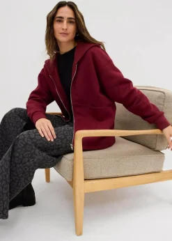 Damen bonprix Bekleidung·Blusen & Tuniken|Zweiteiler & Sets|Oversize Sweatjacke