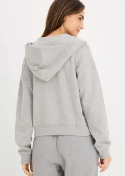 Damen bonprix Nachhaltigere Materialien|Sweat|Oversize Sweatjacke