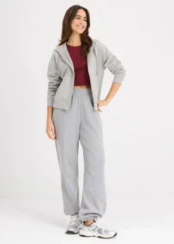 Damen bonprix Nachhaltigere Materialien|Sweat|Oversize Sweatjacke