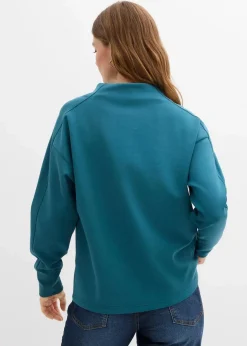 Damen bonprix Bekleidung·Röcke|Bekleidung·Blusen & Tuniken|Oversize Sweatshirt aus weichem Scuba