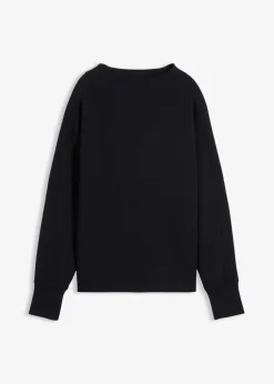 Sale Oversize Sweatshirt aus weichem Scuba Damen Sweat|Basics