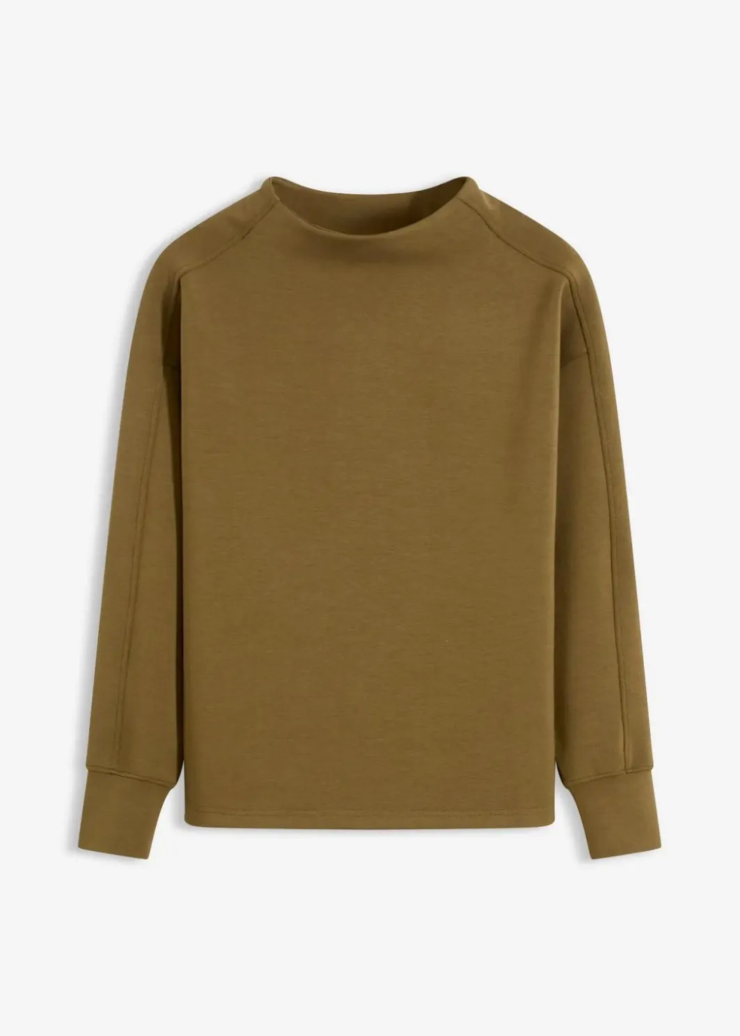 Discount Oversize Sweatshirt aus weichem Scuba Damen Sweat|Basics