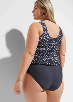 Damen bonprix Nachhaltigere Materialien|Tankinis|Oversize Tankini (2-tlg.Set)