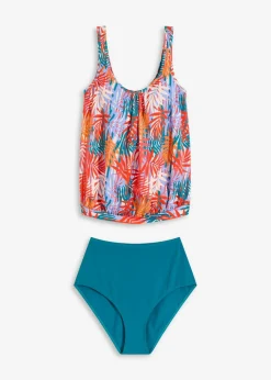 Damen bonprix Nachhaltigere Materialien|Tankinis|Oversize Tankini (2-tlg.Set)