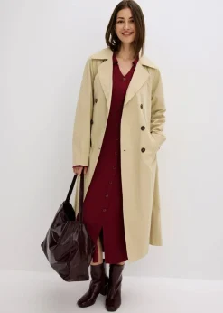 New Oversize Trenchcoat Damen Bekleidung·Hosen|Jacken & Mäntel