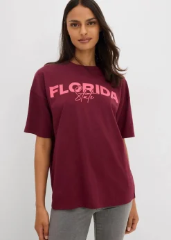Discount Oversize T-Shirt aus reiner Bio-Baumwolle Damen Shirts & Tops|Nachhaltigere Materialien