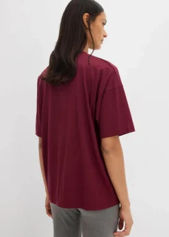 Discount Oversize T-Shirt aus reiner Bio-Baumwolle Damen Shirts & Tops|Nachhaltigere Materialien