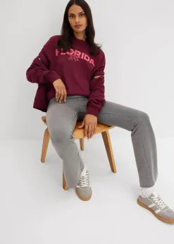 Discount Oversize T-Shirt aus reiner Bio-Baumwolle Damen Shirts & Tops|Nachhaltigere Materialien