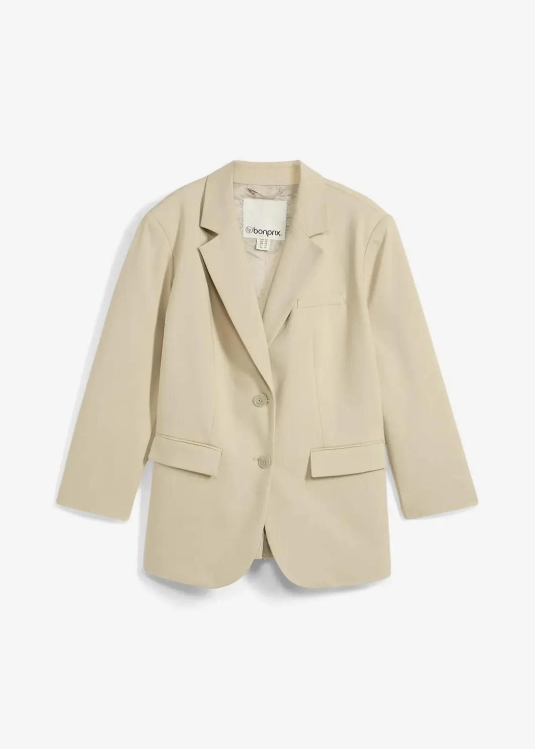 New Oversize-Blazer mit leichten Schulterpolstern Damen Blazer