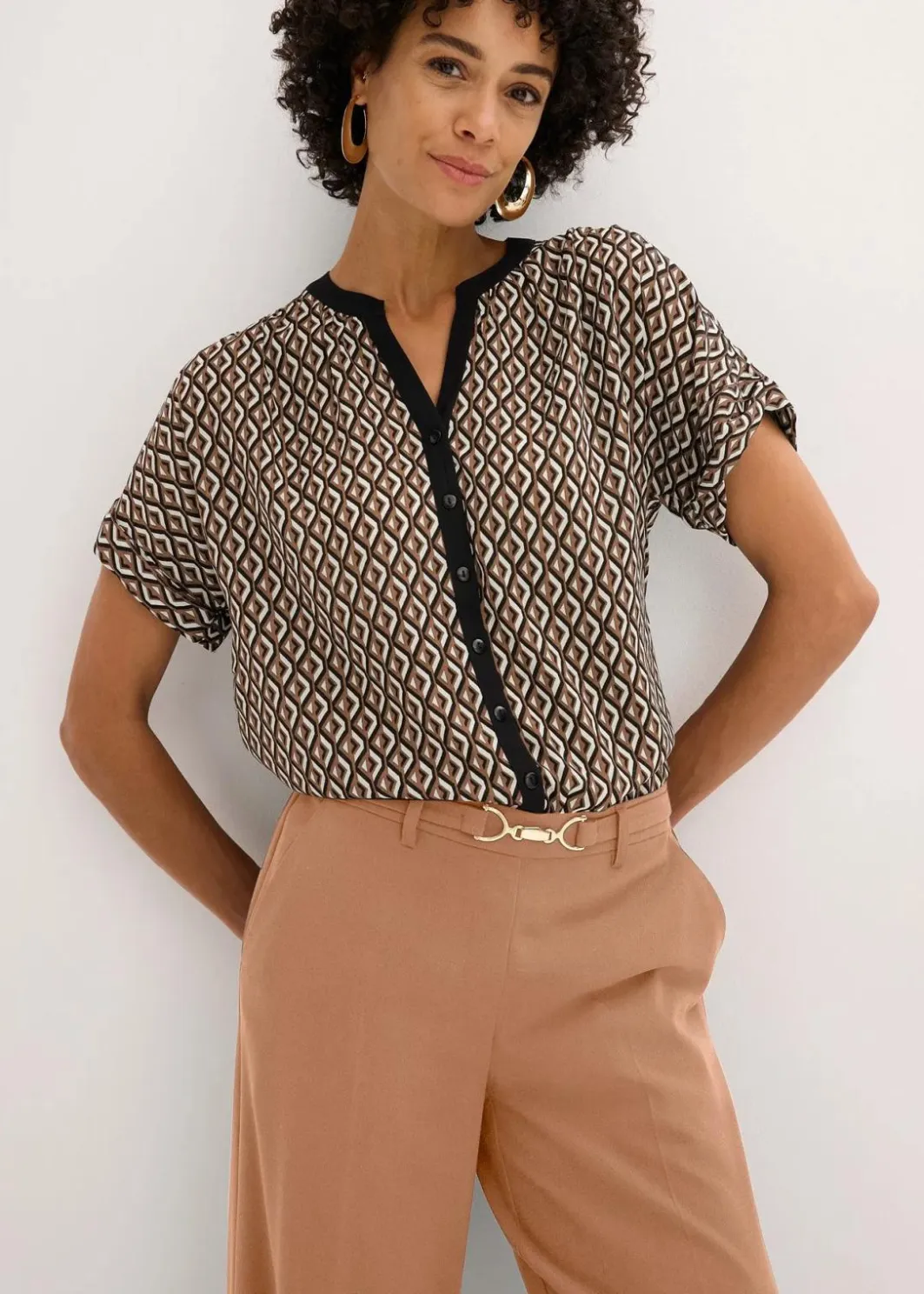 Damen bonprix Bekleidung·Jacken & Mäntel|Blusen & Tuniken|Oversize-Bluse