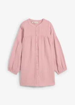 Discount Oversize-Bluse aus Musselin Damen Nachhaltigere Materialien|Blusen & Tuniken