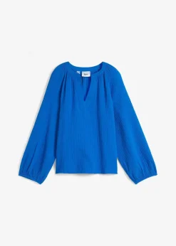 Damen bonprix Blusen & Tuniken|Bekleidung·Jacken & Mäntel|Oversize-Bluse aus Musselin