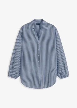 Oversize-Bluse aus reiner Baumwolle Damen Blusen & Tuniken|Bekleidung·Jacken & Mäntel