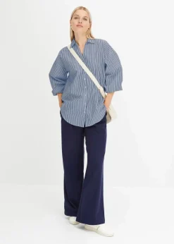 Oversize-Bluse aus reiner Baumwolle Damen Blusen & Tuniken|Bekleidung·Jacken & Mäntel