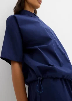 Discount Oversize-Bluse aus reiner Baumwolle Damen Bekleidung·Jacken & Mäntel|Zweiteiler & Sets