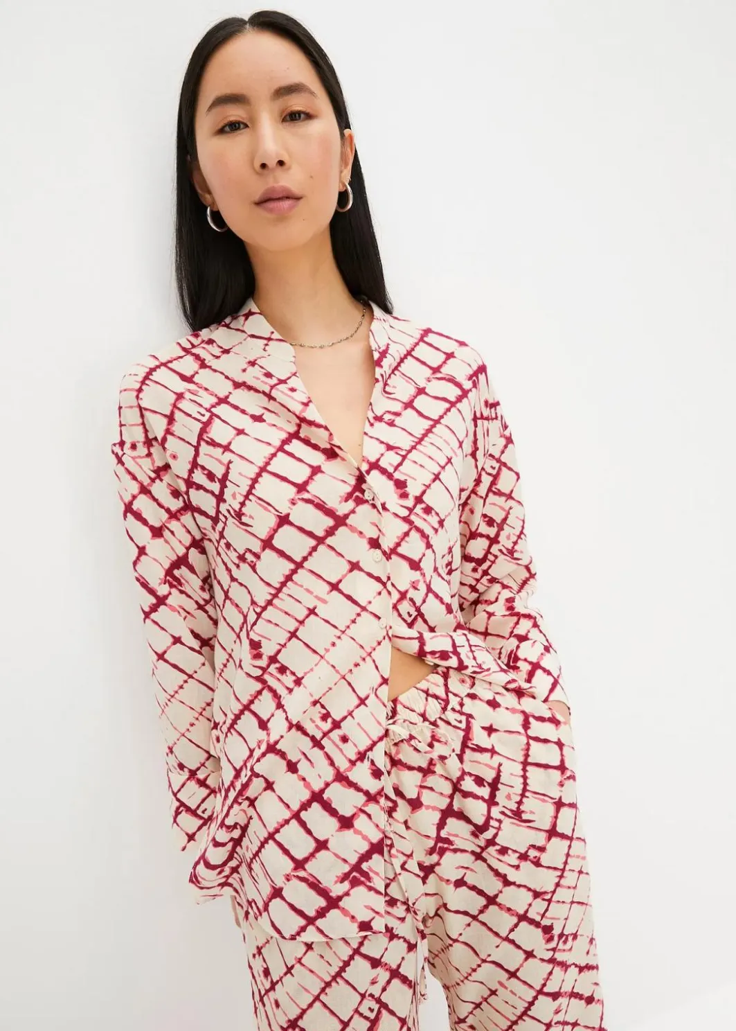Damen bonprix Bekleidung·Jacken & Mäntel|Blusen & Tuniken|Oversized Bluse