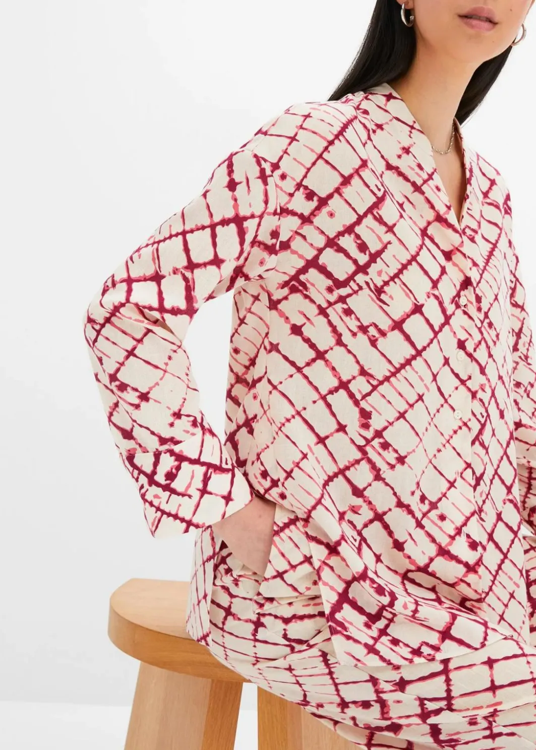 Damen bonprix Bekleidung·Jacken & Mäntel|Blusen & Tuniken|Oversized Bluse