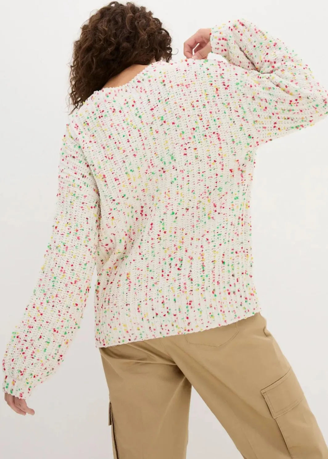 Hot Oversized Grobstrick-Pullover Damen Bekleidung·Umstandsmode|Bekleidung·Jeans
