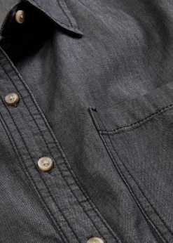Damen bonprix Bekleidung·Jacken & Mäntel|Nachhaltigere Materialien|Oversized Jeanshemd aus Bio-Baumwolle