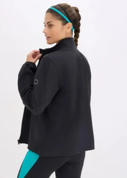 Damen bonprix Bekleidung·Sweat|Bekleidung·Hosen|Oversized Sport-Jacke aus stabilem Baumwollgriff