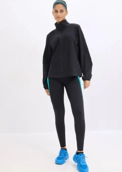 Damen bonprix Bekleidung·Sweat|Bekleidung·Hosen|Oversized Sport-Jacke aus stabilem Baumwollgriff