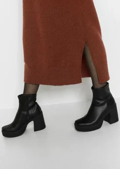 Damen bonprix Strickmode|Kleider|Oversized Strickkleid in Midilänge