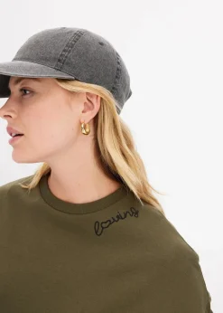 Damen bonprix Kleider|Sweat|Oversized Sweatkleid