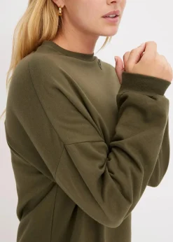 Damen bonprix Kleider|Sweat|Oversized Sweatkleid