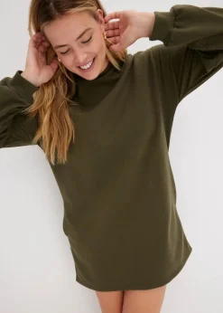 Damen bonprix Kleider|Sweat|Oversized Sweatkleid