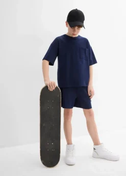 Kinder bonprix Jungen 9-16 Jahre·Shirts|Jungen 2-8 Jahre·Nachhaltigere Materialien|Oversized T-Shirt mit Bio Baumwolle