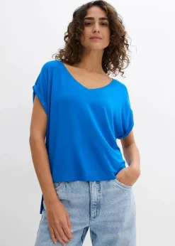 Hot Oversized-Shirt aus fließendem Viskose-Mix Damen Shirts & Tops