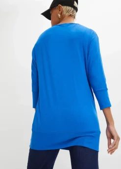 Damen bonprix Shirts & Tops|Nachhaltigere Materialien|Oversized-Shirt aus fließender Viskose