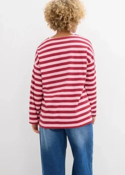 Damen bonprix Shirts & Tops|Oversized-Shirt aus reiner Baumwolle