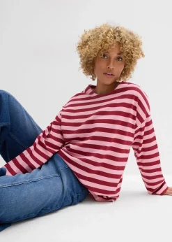 Damen bonprix Shirts & Tops|Oversized-Shirt aus reiner Baumwolle