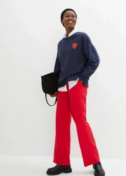 Oversized-Sweatshirt aus Bio-Baumwolle Damen Sweat|Bekleidung·Blusen & Tuniken