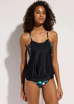 Damen bonprix Nachhaltigere Materialien|Tankinis|Oversized-Tankini (2-tlg.Set)