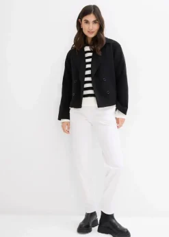 Best Oversize-Hemd aus Baumwolle mit 3/4 Arm Damen Blusen & Tuniken|Bekleidung·Jacken & Mäntel