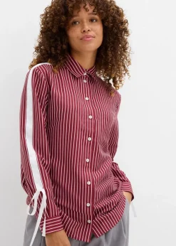 Damen bonprix Blusen & Tuniken|Nachhaltigere Materialien|Oversize-Hemd aus reiner Bio-Baumwolle