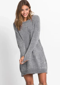 Oversize-Kleid in Strick Damen Bekleidung·Pullover & Strickjacken|Kleider