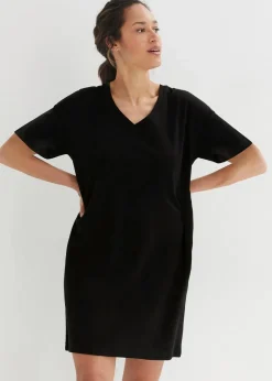 Damen bonprix Bekleidung·Röcke|Bekleidung·Pullover & Strickjacken|Oversize-Kleid mit aus reiner Baumwolle (2er Pack)