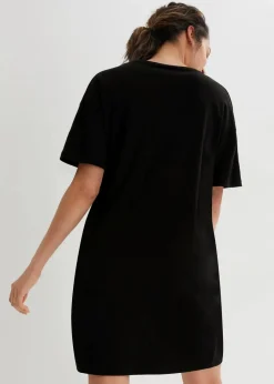 Damen bonprix Bekleidung·Röcke|Bekleidung·Pullover & Strickjacken|Oversize-Kleid mit aus reiner Baumwolle (2er Pack)