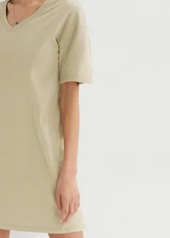 Best Oversize-Kleid mit aus reiner Baumwolle (2er Pack) Damen Kleider|Basics