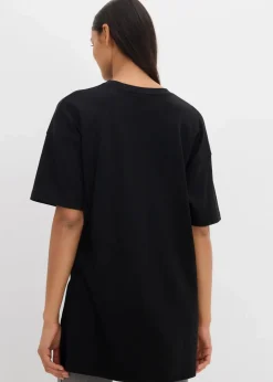 Clearance Oversize-Longshirt aus reiner Bio-Baumwolle Damen Shirts & Tops|Nachhaltigere Materialien